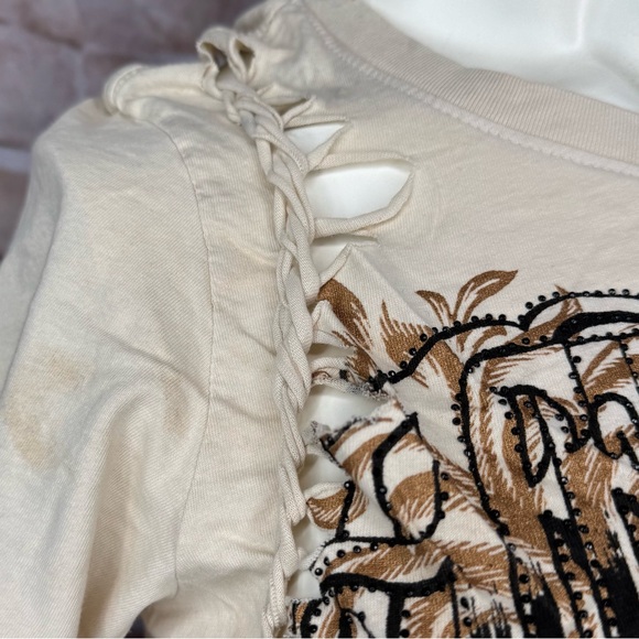 Affliction Women’s Graphic Short Sleeve T-Shirt -Size: Large -NWT - Picture 7 of 14